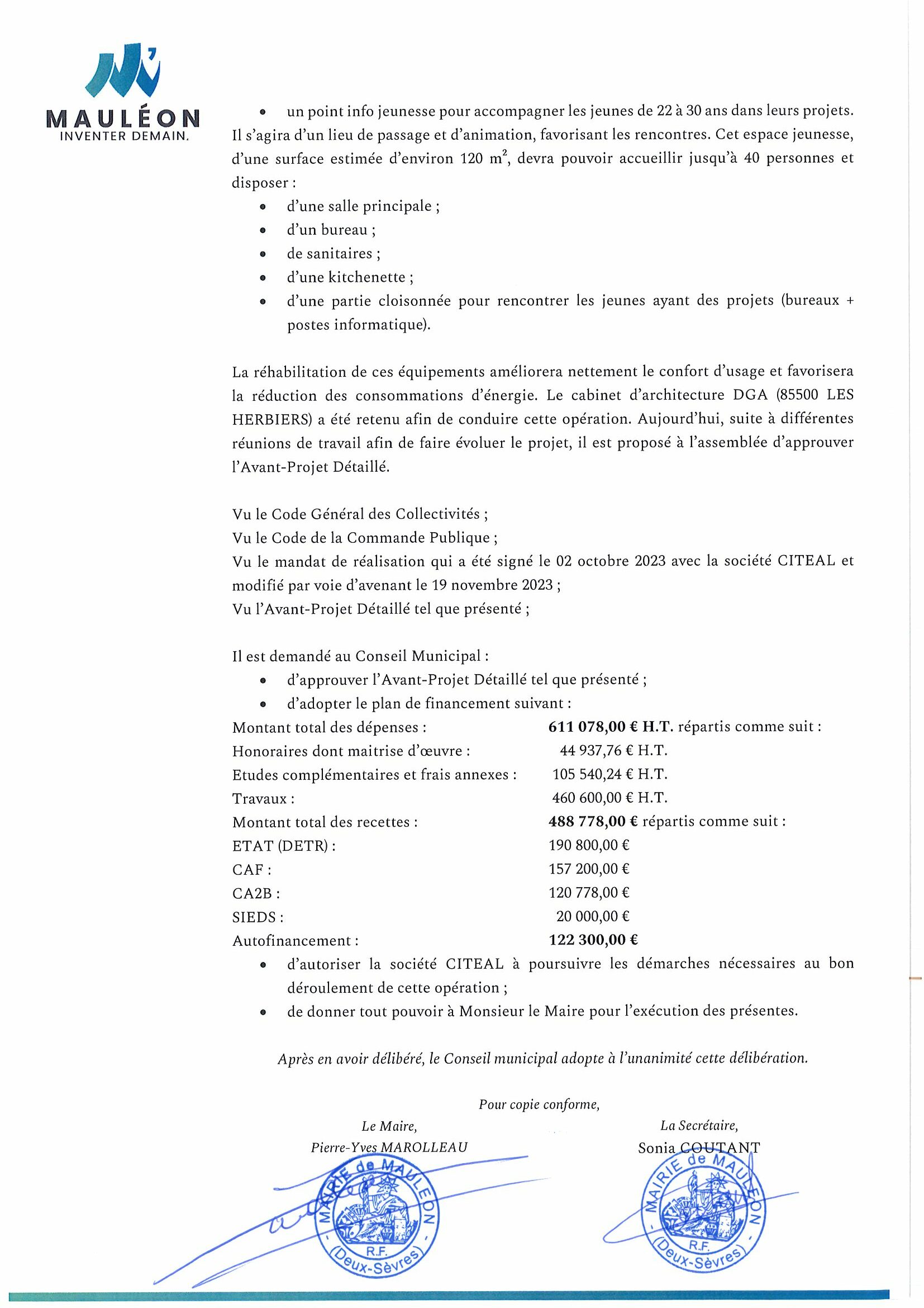 DEL-2024-074-Restructuration gymnase Ste Anne adoption avant-projet détaillé_Page_2