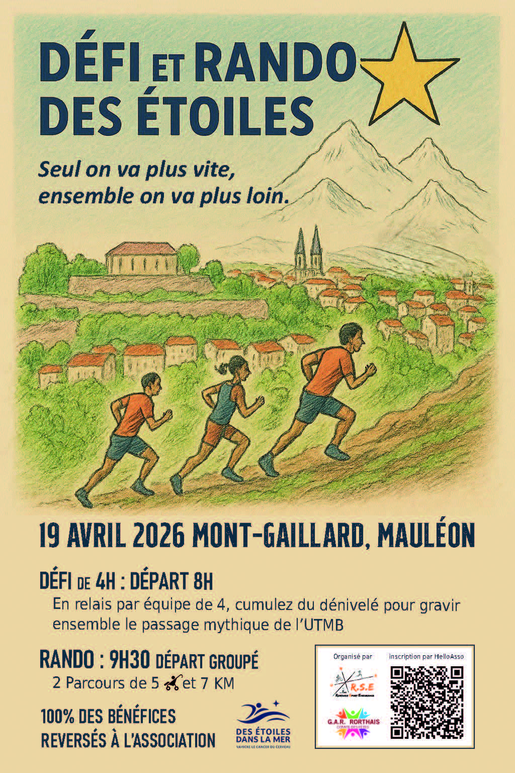 affiche rando des étoiles