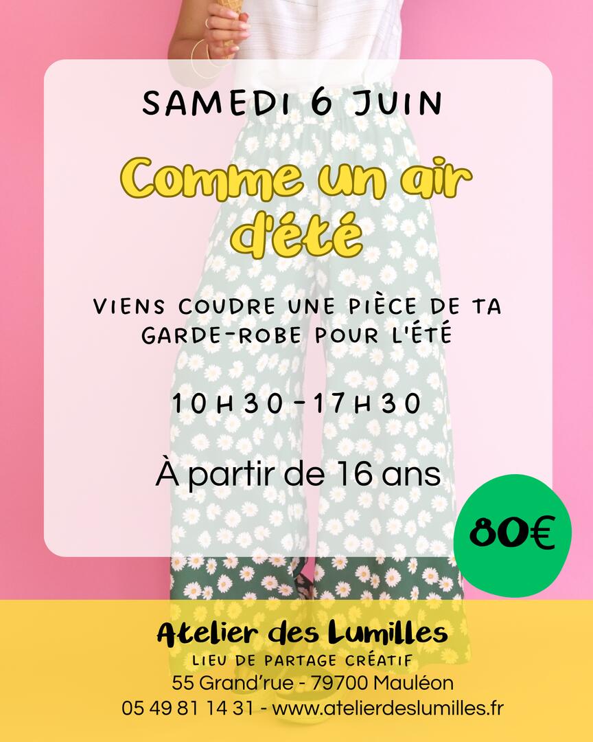 Atelier comme un air d'été