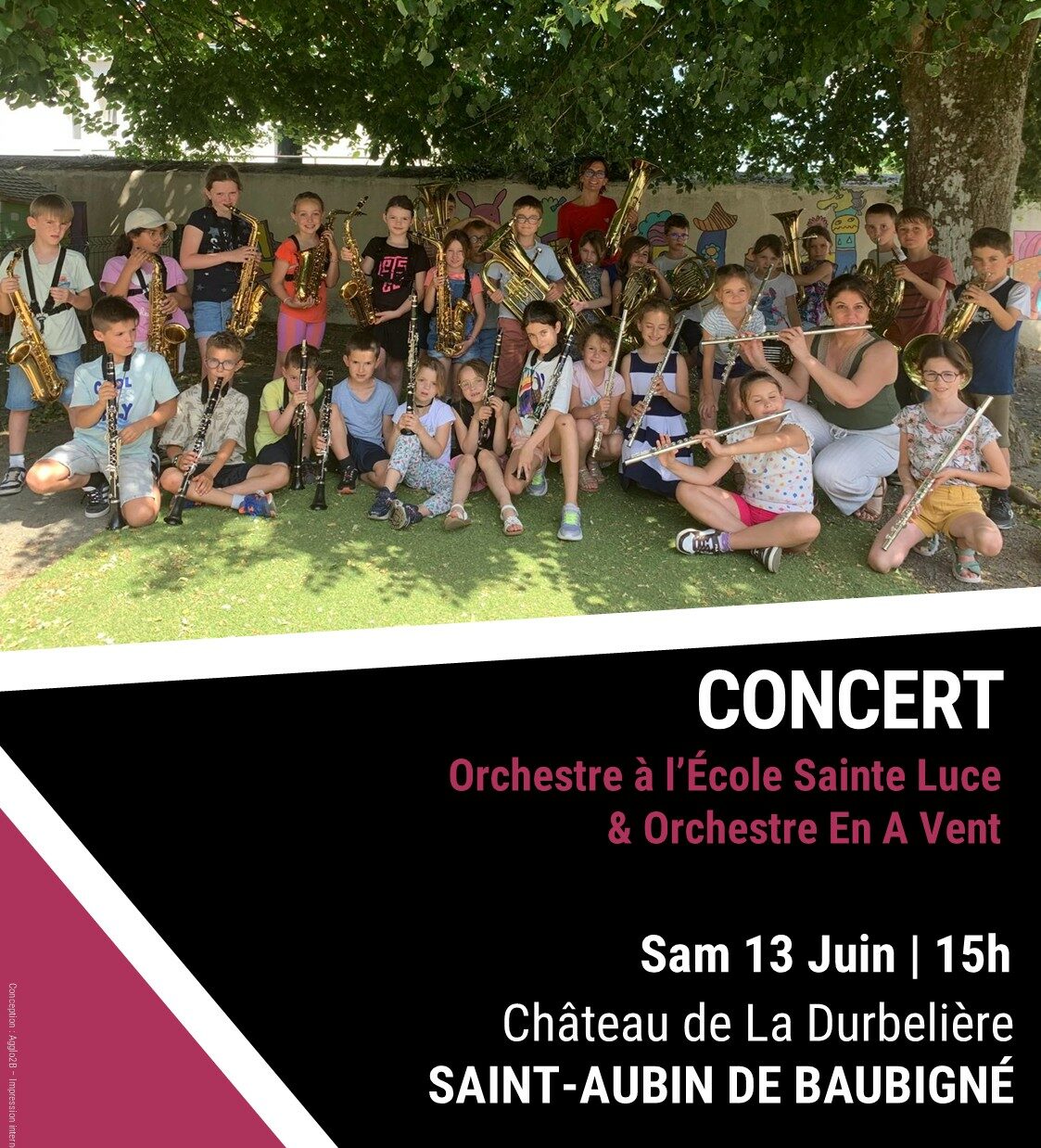 Affiche OAE + En A Vent - 13.06.26