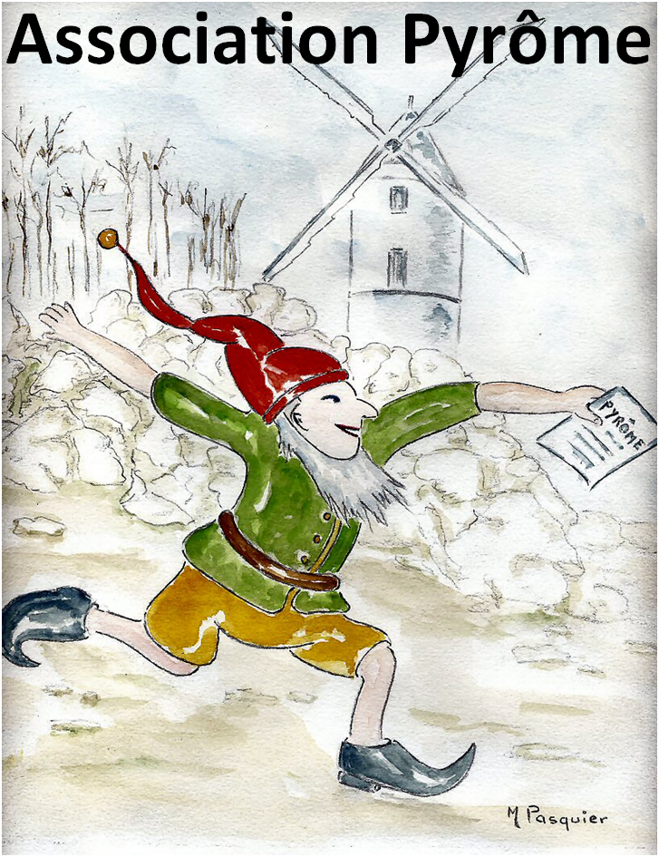 Pyrôme avec titre