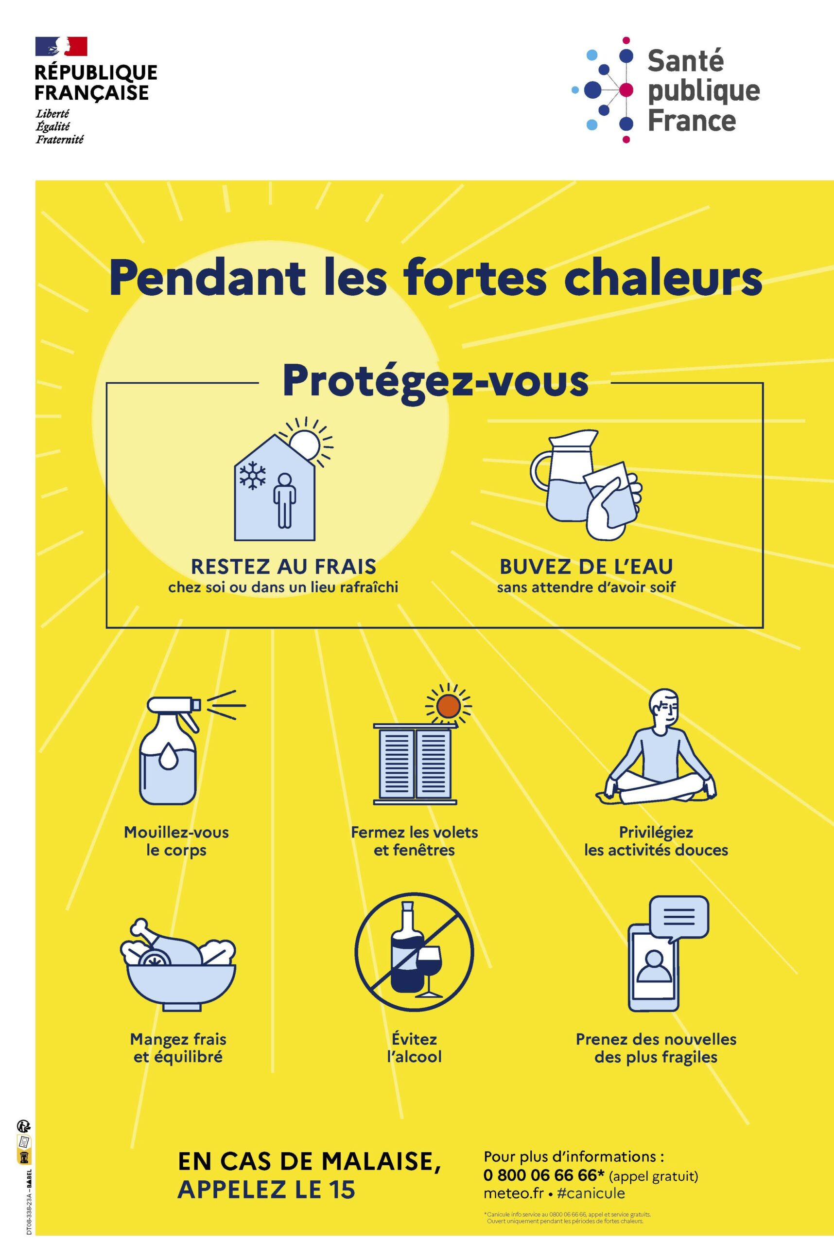 affiche canicule