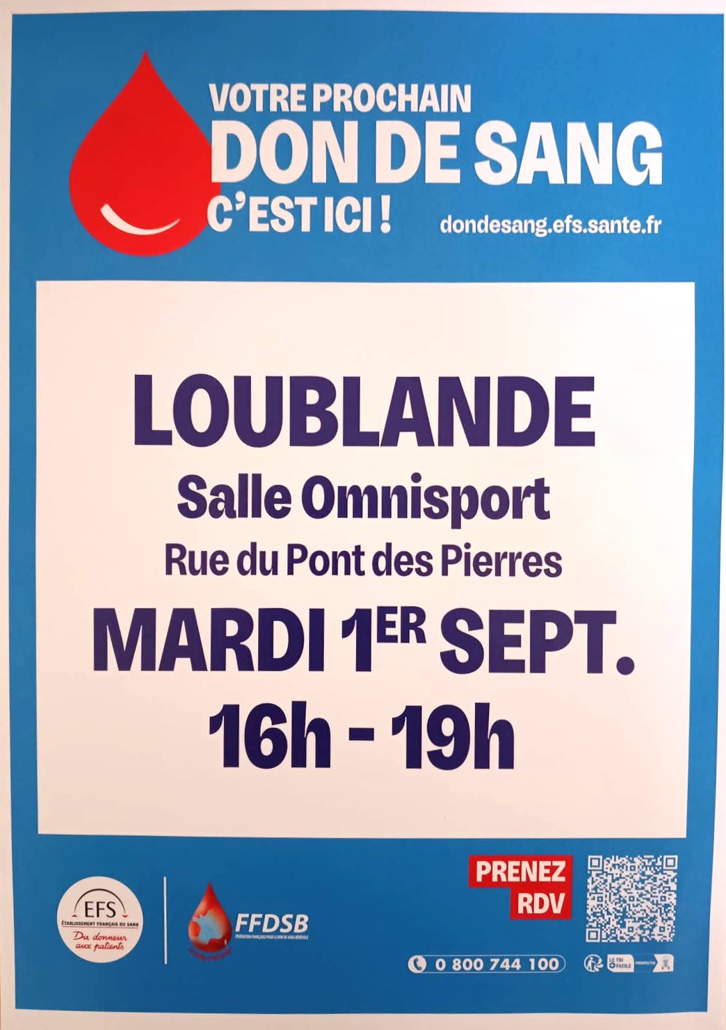 don du sang loublande