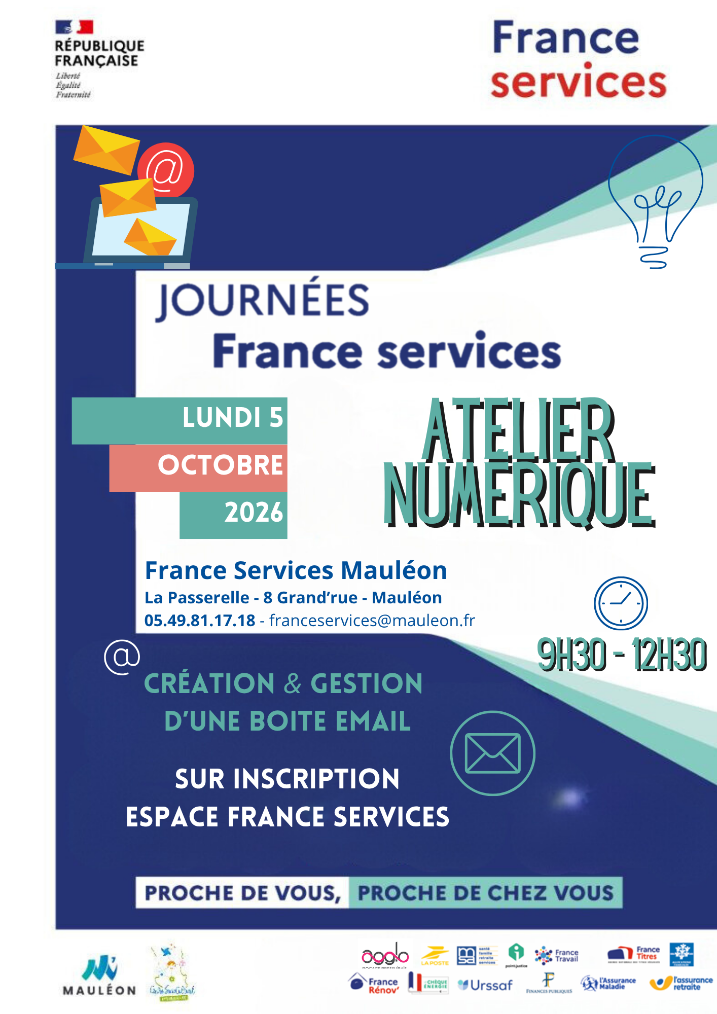 Journées France services – Atelier numérique