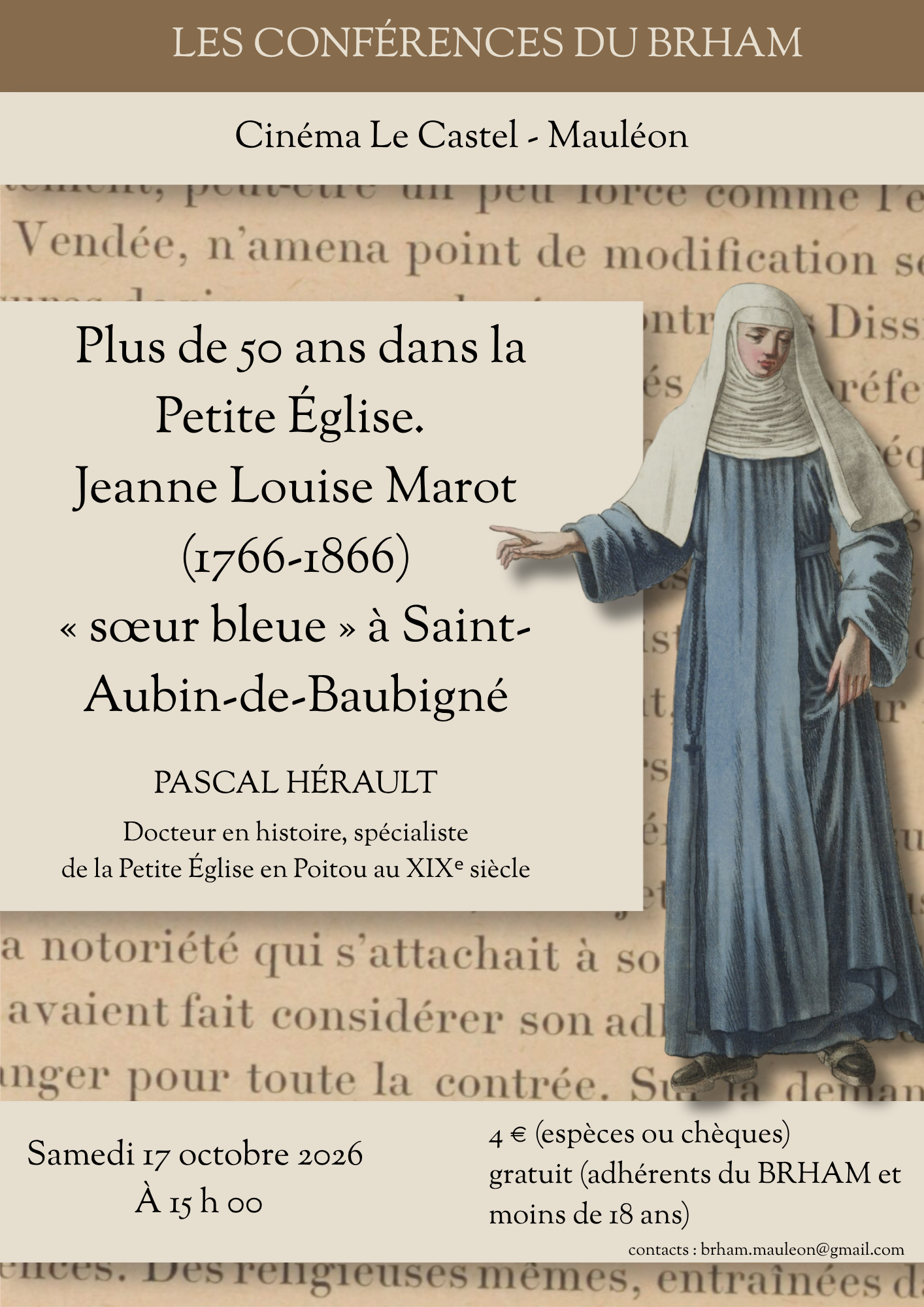 Les conférences du BRHAM